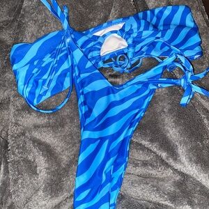 Strapless Swim Suit